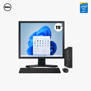 Dell Optiplex 3020M Core i3 4ta Gen. 8GB RAM, 240GB SSD, Monitor 19"