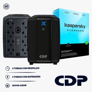 UPS CDP 500VA + Antivirus Kaspersky