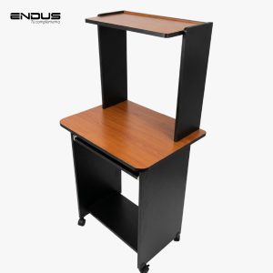 Escritorio Endus 2 Niveles con rodos