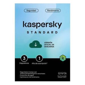 Kaspersky Standard 3 Dispositivo 1 año (Fisica)